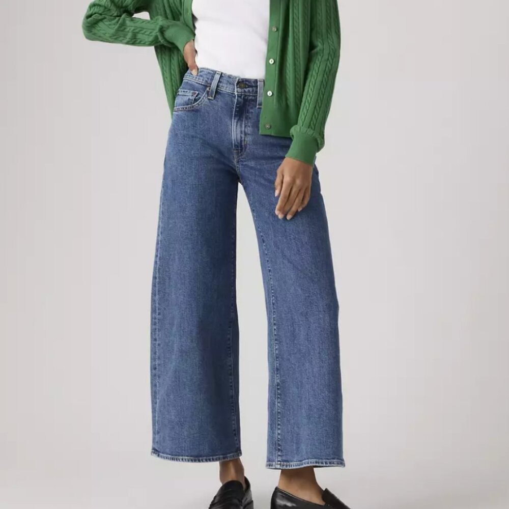 Levi's 728 High-rise Wide-leg Ankle